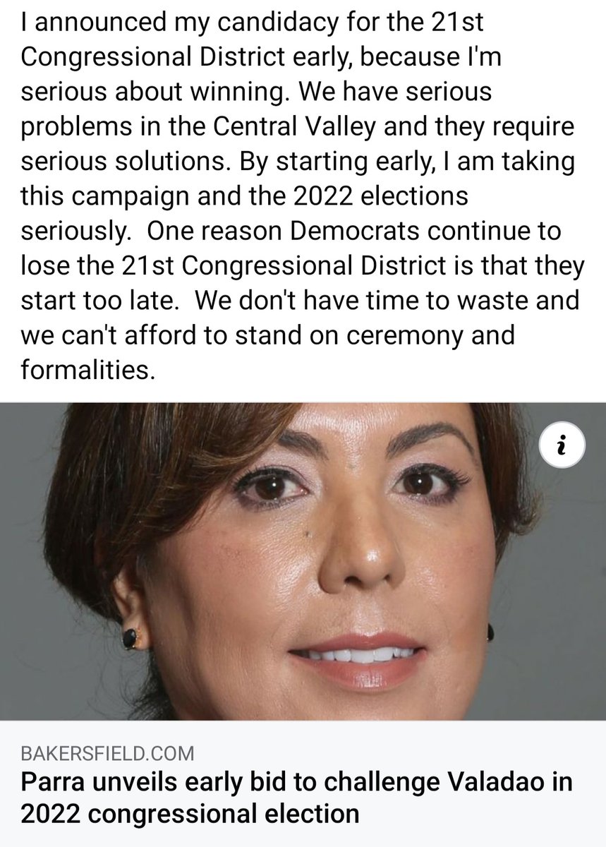 nmparra44's tweet photo. This race matters... https://t.co/np819HDLAc