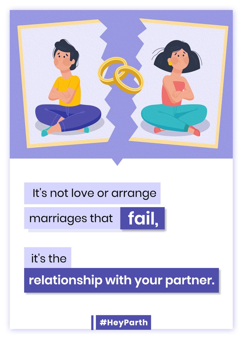 DrParthVaishnav's tweet photo. Failing marriages are not at all a new problem these days. Amidst all these, we forgot that the type of marriages you are in, are not at fault.
"Love Marriage" નિષ્ફળ કેમ થાય છે? Watch the video - https://t.co/JEzQDkdLCb
#RelationshipFailure #RelationshipGoals #HeyParth https://t.co/ybdBaICDTe