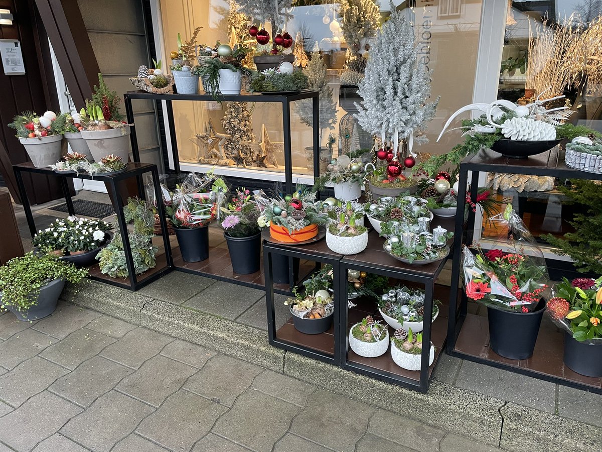 Omdat gisteravond bekend is geworden dat bloemisten buiten wel mogen verkopen is vanaf vandaag ons buiten(stoep)verkooppunt geopend!  Boeketten, kerstarrangementen, buitenplanten en kerstbomen.