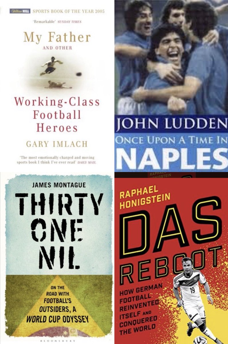 avnishanand's tweet photo. Football made its first appearance as a separate category. Imlach’s book is easily the best of the list. All 4 are excellent though. #myfavouritebooks #bestbooksof2016 #footballbooks #football #garyimlach #maradona @honigstein @JamesPiotr @Johnludds @WilliamHill @en_sscnapoli https://t.co/TZ52AsMyK0
