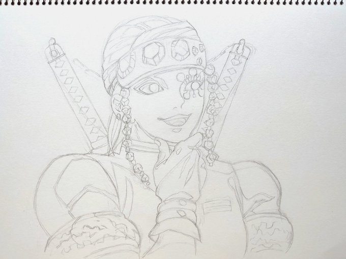 【下描き集④】
あまり描いてないけど上げときます。

#鬼滅の刃イラスト
#模写 