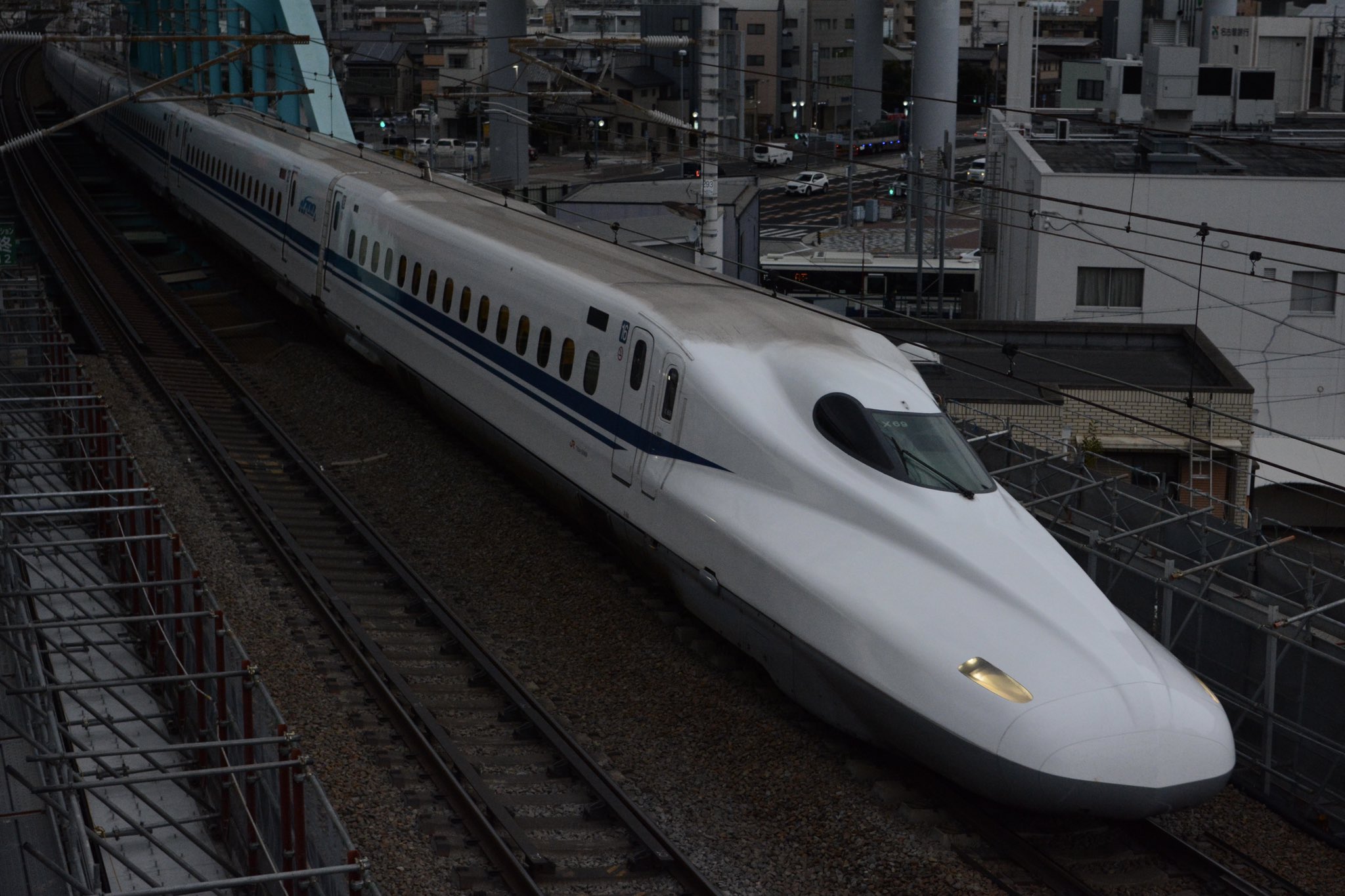 ものぽん1a N700系 X69編成 東海道新幹線 年12月14日 a のぞみ号 東京行 名古屋 三河安城 年12月15日 213a のぞみ213号 新大阪行 三河安城 名古屋 T Co Vvuaed63hs Twitter