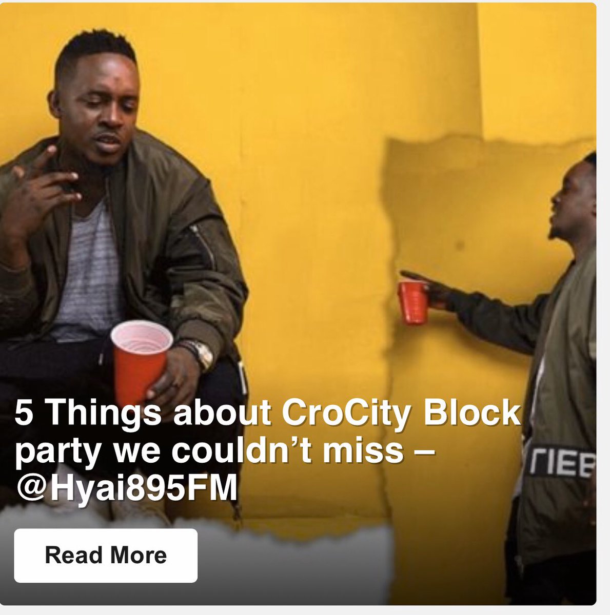 JudithCaleb_JCB's tweet photo. Good morning Kaduna!! 

The wait is over!! 💃🏻💃🏻😌

JCB’s Review is here 💃🏻💃🏻💃🏻

5 Things About CroCity Block Party We Couldn’t Miss - @Hyai895FM 

https://t.co/uP3HUjjxDP

@Hyai895FM @Ani_zizo https://t.co/lnVEOFnXJU