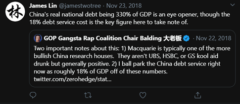 5/ To start with, some standard China Watcher stuff, such as "China’s economy is a house of cards and will collapse! Also US military flexing on China’s borders = totally innocent"
