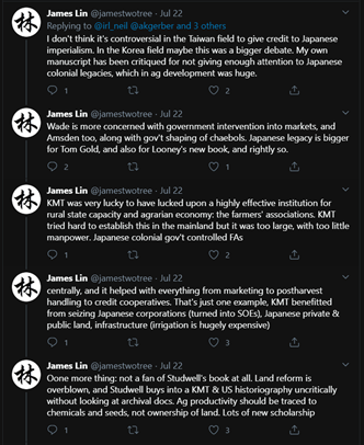 13/ But James doesn't just like Imperial Japan. He thinks it's 40 year campaign of wanton bloodlust in Asia - which killed 20 million people - compares favorably to China's Belt and Road project