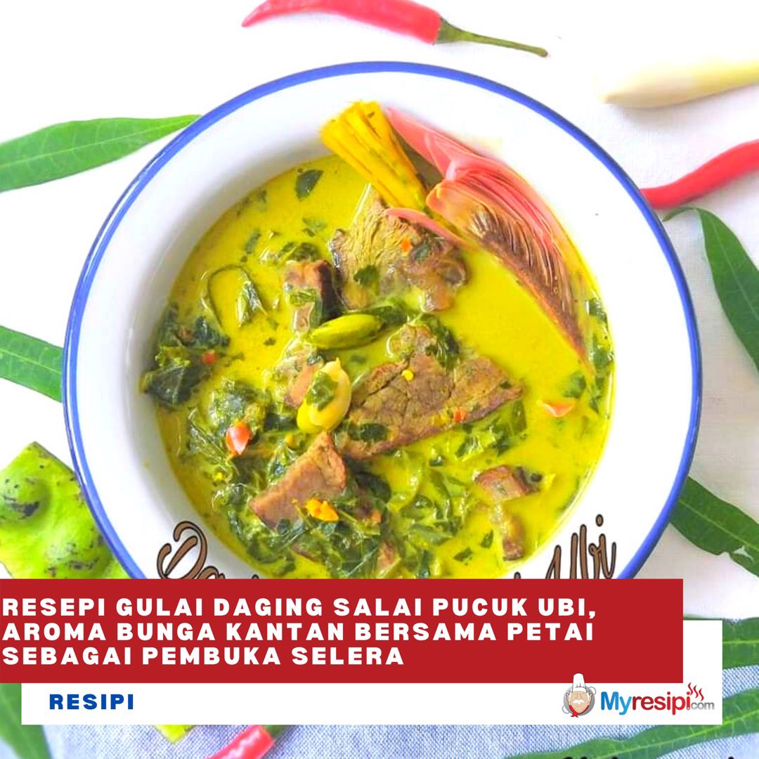 ØªÙÙØªØ± My Resipi On Twitter Resepi Gulai Daging Salai Pucuk Ubi Aroma Bunga Kantan Bersama Petai Sebagai Pembuka Selera Klik Link Di Bawah Untuk Lebih Lanjut Https T Co Sug2agtbxb Https T Co Auwpmbfiuu