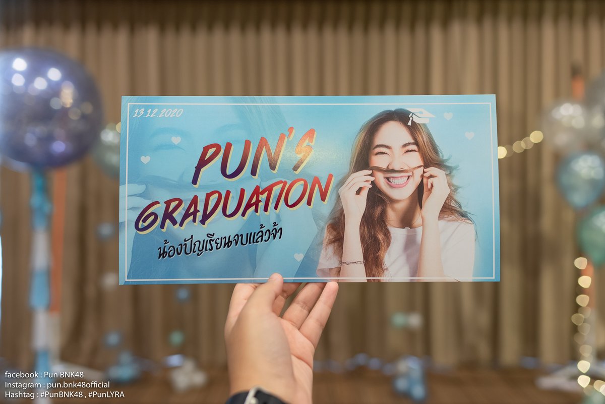 Nemolackofsleep's tweet photo. 👩🏻🎓💕
#PunBNK48 #PunLYRA
#BNK48 #LYRA #Nemo48 #PUNsGraduation https://t.co/xS9GFRetzB