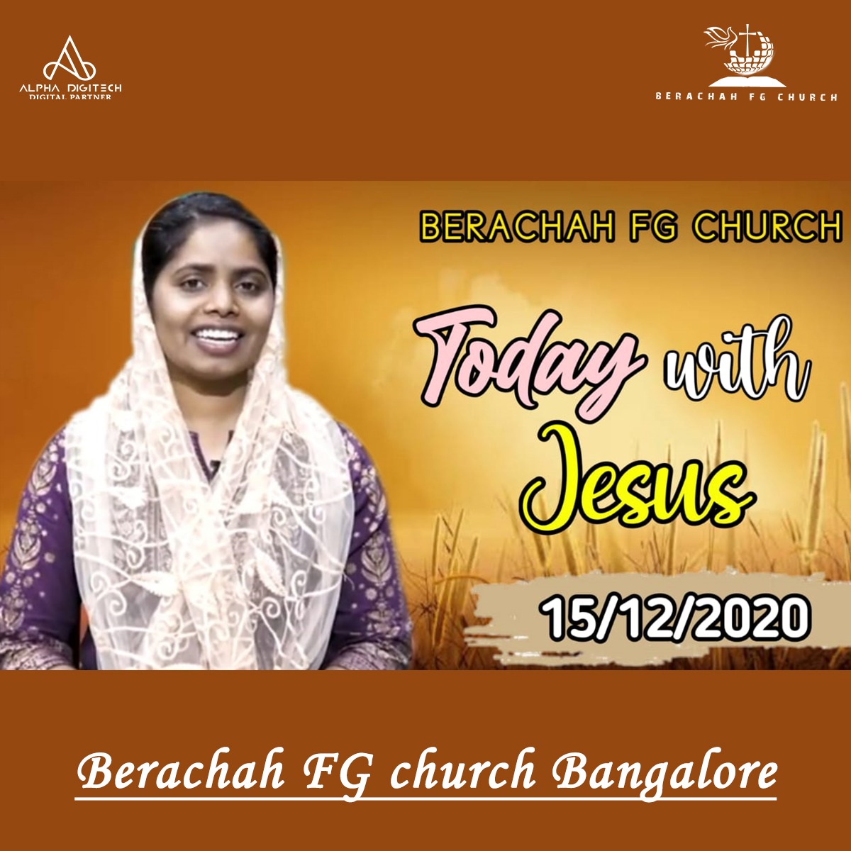 BerachahFg's tweet photo. New Video Alert ✨
#TodaywithJesus - ಈ ದಿನ ಯೇಸುವಿನೊಂದಿಗೆ" by Sis. Veena Uday.
📹 Watch NOW ▶ https://t.co/6TZb5SCkvh
#sisveenauday #EzekielUday #BerachahFGChurch #AlphaDigitech #ChristmasEve #Christmas #Christmas2020 #NewYear2021 @UdayEzekiel @EzekielUday @AlphaDigitech_ https://t.co/41Fpkqui77