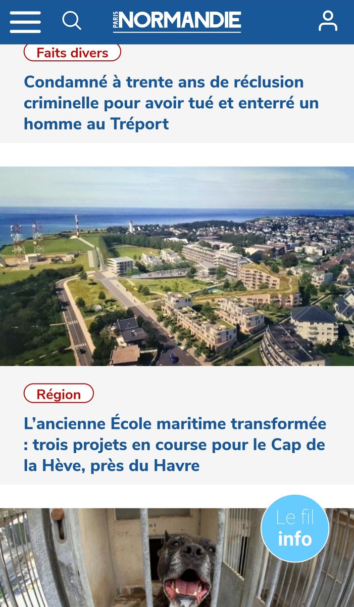 Il est tout chaud, à peine sorti des fourneaux. C'est nouveau site internet de <a href="/paris_normandie/">paris_normandie</a> ... même une cyber attaque n'y a rien fait... 💪💪💪