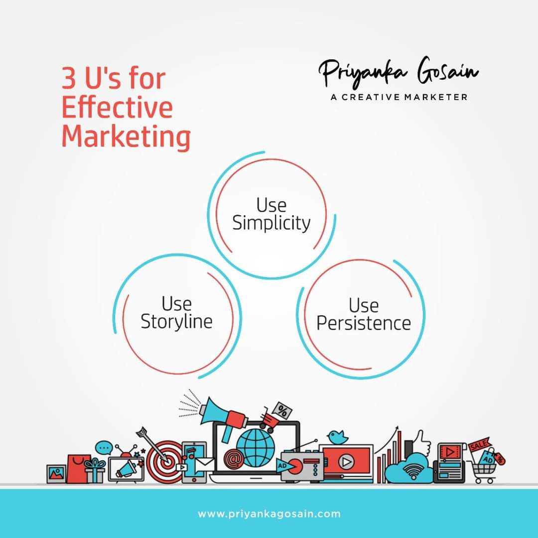 PriyankaGosain9's tweet photo. #PriyankaGosain #CreativeMarketer #creativity #BlogPost #Blog #Blogger #Brand #Marketing #Business #BrandConsultant #TuesdayVibes #BrandMarketing #MarketingTips #MarketingStrategy https://t.co/nkNb25Tb4n