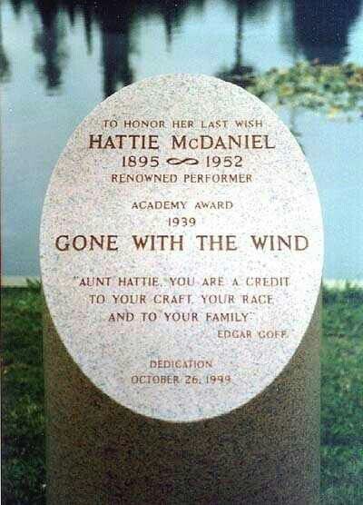 Her last wish was that she be buried at the Hollywood Forever Cemetery, but at the time it was for whites-only. She was laid to rest at the Angelus-Rosedale Cemetery instead, but a marble memorial was later built for her at her original choice of resting place in 1999.
