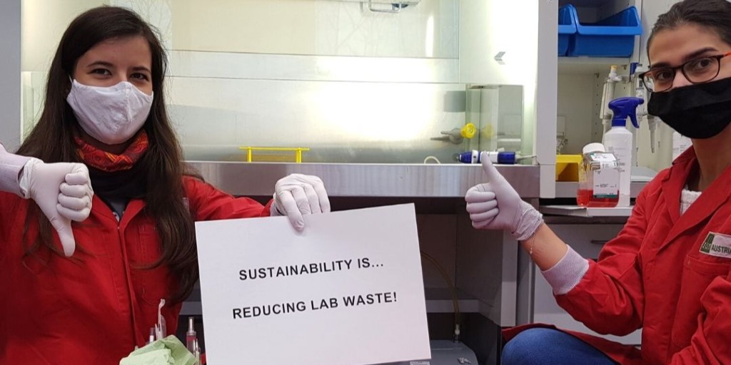 ISTAustria's tweet image. Sustainability needs to play a much bigger role in our daily lives 🌍 The #ISTAustria group @IST_sustainable tries to push the topic, and raise awareness about climate change and other environmental issues. This is so important! 💪 #sustainability #scientistsforfuture