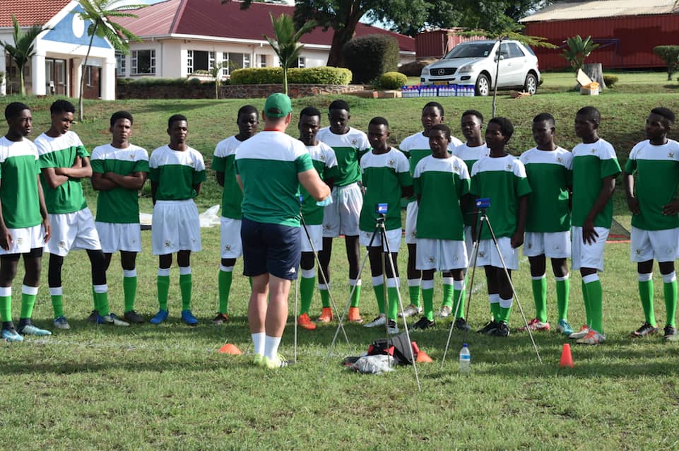 ASacademy_zw's tweet photo. Good morning Zimbabwe.
We had 4 of our youngsters turn up for Los Verdiblancos @RealBetis_en academy (Zim) this weekend. We wish them well in the Green and White
Tinashe Tinagugu (Goalkeeper )
Trust Masawi
Panashe Murungweni (Skipper)
Langton Chipunza
#ASacademy
#HappyHolidays https://t.co/gn3OLAmro6