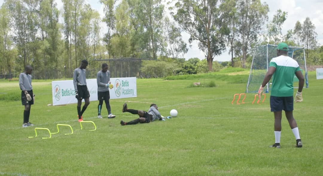 ASacademy_zw's tweet photo. Good morning Zimbabwe.
We had 4 of our youngsters turn up for Los Verdiblancos @RealBetis_en academy (Zim) this weekend. We wish them well in the Green and White
Tinashe Tinagugu (Goalkeeper )
Trust Masawi
Panashe Murungweni (Skipper)
Langton Chipunza
#ASacademy
#HappyHolidays https://t.co/gn3OLAmro6
