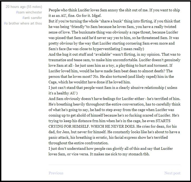 спасибо, что тогда нашла мысли одной блогерши, полностью совпавшие с моими, как только эта серия вышла, и перевела их для своей группы. далее тоже будут скрины с переводами из своей группы. так вот, уточню, вчера была не права: мне плевать, что вы шипперите,