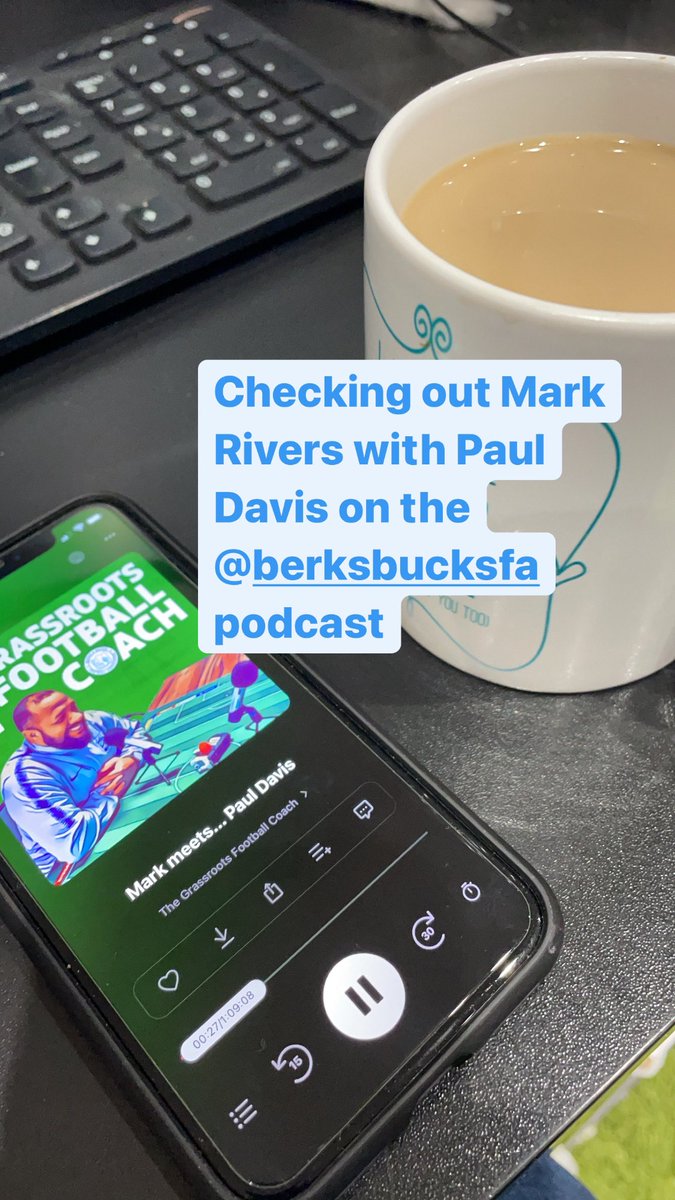 Morning coffee with @markrivers2277 and @pauldavis_8 on the @berksbucksfa podcast #bbfapodcast #football #footballpodcast