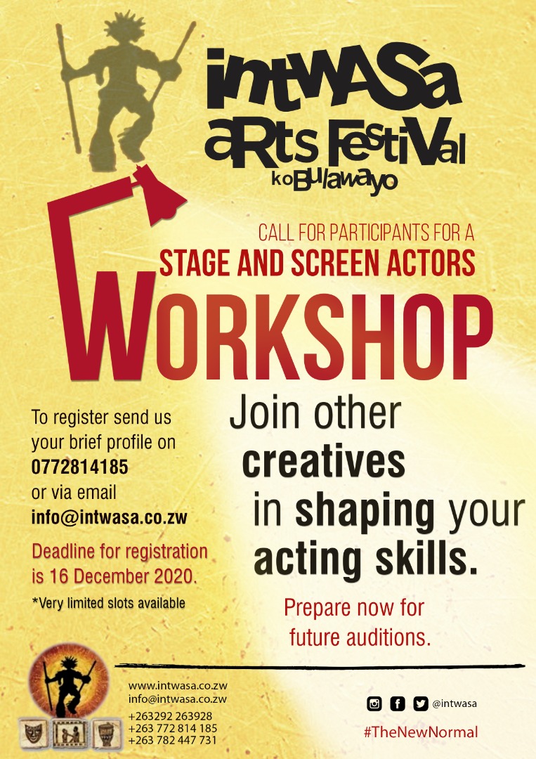 1.5 . One of the weakness of Zim theatre and television productions is the quality of acting. Actors give life to all creative ideas. The acting weakness we see stems from last of proper training. <a href="/intwasa/">#Intwasa25</a> <a href="/curatebyo2/">curatebyo</a> <a href="/culturefundzim/">Culture Fund</a> <a href="/memorykumbota/">memory kumbota</a>