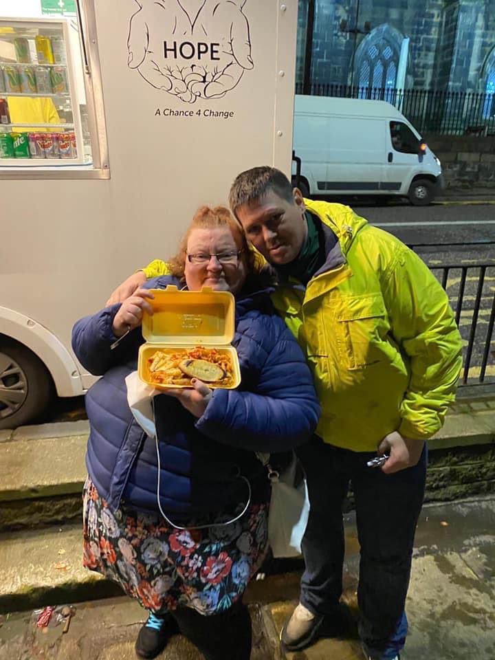 STEPSTOHOPEsc's tweet photo. 82 of our friends fed last night ❤️ #StepstoHope #homeless #friends #charity #food #cateringvan #recovery https://t.co/hjAiJnoPmw