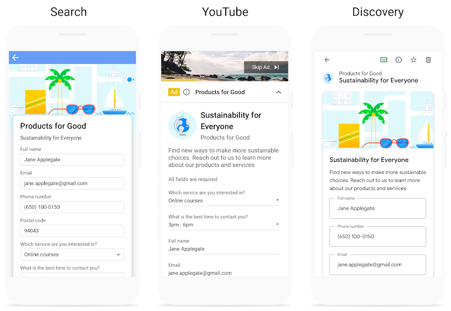 AlbertoEstevesC's tweet photo. 📢NOVEDAD #GoogleAds: Mejoras en la extensión de formulario

✔️ Disponible también en Display en 2021

✔️ Se añaden nuevas preguntas disponibles a elegir.

✔️ Integración con Zapier para la automatización de envío de esos leads al CRM. 

Anuncio oficial
https://t.co/hlbfvzIYfM https://t.co/stoaJKks7f