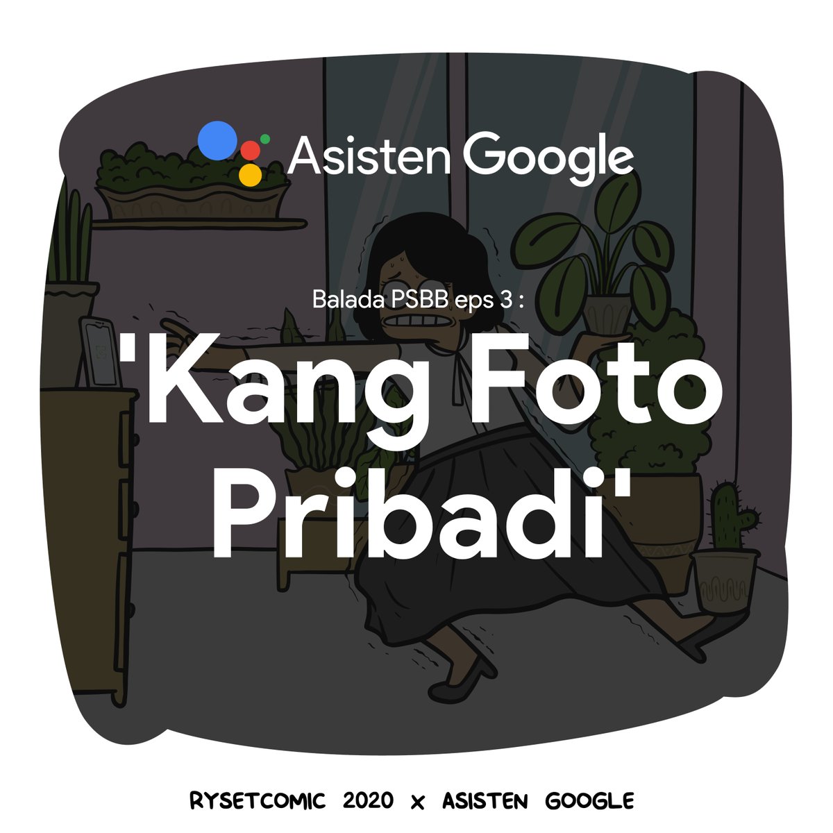 googleindonesia's tweet photo. 🗒️ Tips selfie ala Mamah Mira
1⃣ Bikin pojok cantik di rumah, pake monstera yang hits, biar aes-the-tic ✨
2⃣ Cahaya ☀️ adalah 🔑
3⃣ Fotonya #SuruhGoogleAja, ga pake ribet, ga minta uang jajan, ga ngeluh, ga ngeblur! #ehcurhat ➡️ https://t.co/3tLEo7FBCM https://t.co/KpWjNK4FlT