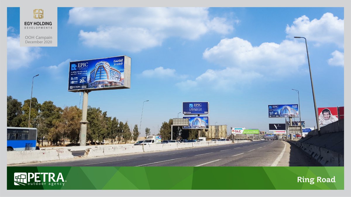 PETRA_OOH's tweet photo. @Egyholding continuing its amazing #OOH #media #Campaign for the 3rd month in a raw. the #advertising campaign messages had #revealed their amazing #epic_complex @ #NewCapital, Its an amazing , #Unique  as their #OOH_Campaign.
 #petra_outdoor_agency
#campaigns_over_decades https://t.co/ZrTwubGhUU
