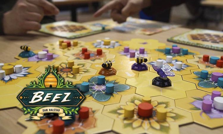 In case you are having issues with holiday shopping ideas, may I recommend this beautiful new family game, BEEZ, from <a href="/PlanBGames_/">PlanBGames</a> and designed by someone not named Michael Kiesling. 

In stores NOW! 😲😁#boardgames