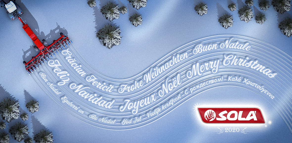 Nuestras instalaciones estarán cerradas por vacaciones de invierno del 21 de diciembre de 2020 al 8 de enero de 2021, ambos incluidos. 
¡Felices fiestas!🎄✨
📧sola@solagrupo.com
👉🏼 solagrupo.com