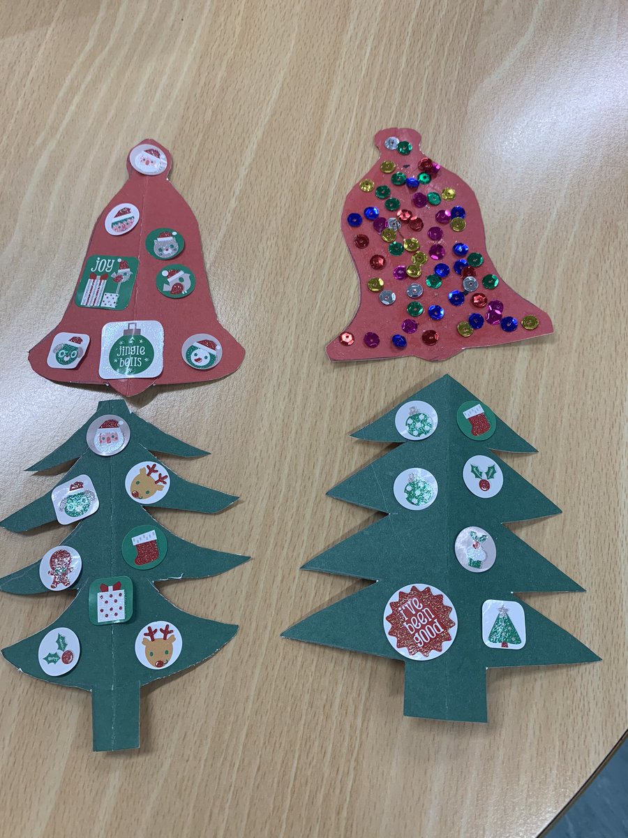 TalentMuza09's tweet photo. Socially distanced Christmas crafts group at work .great feedback form our patients ,they really enjoyed the session! #OT #occupation #therapy #neurorehab https://t.co/qkOY0pUSX5