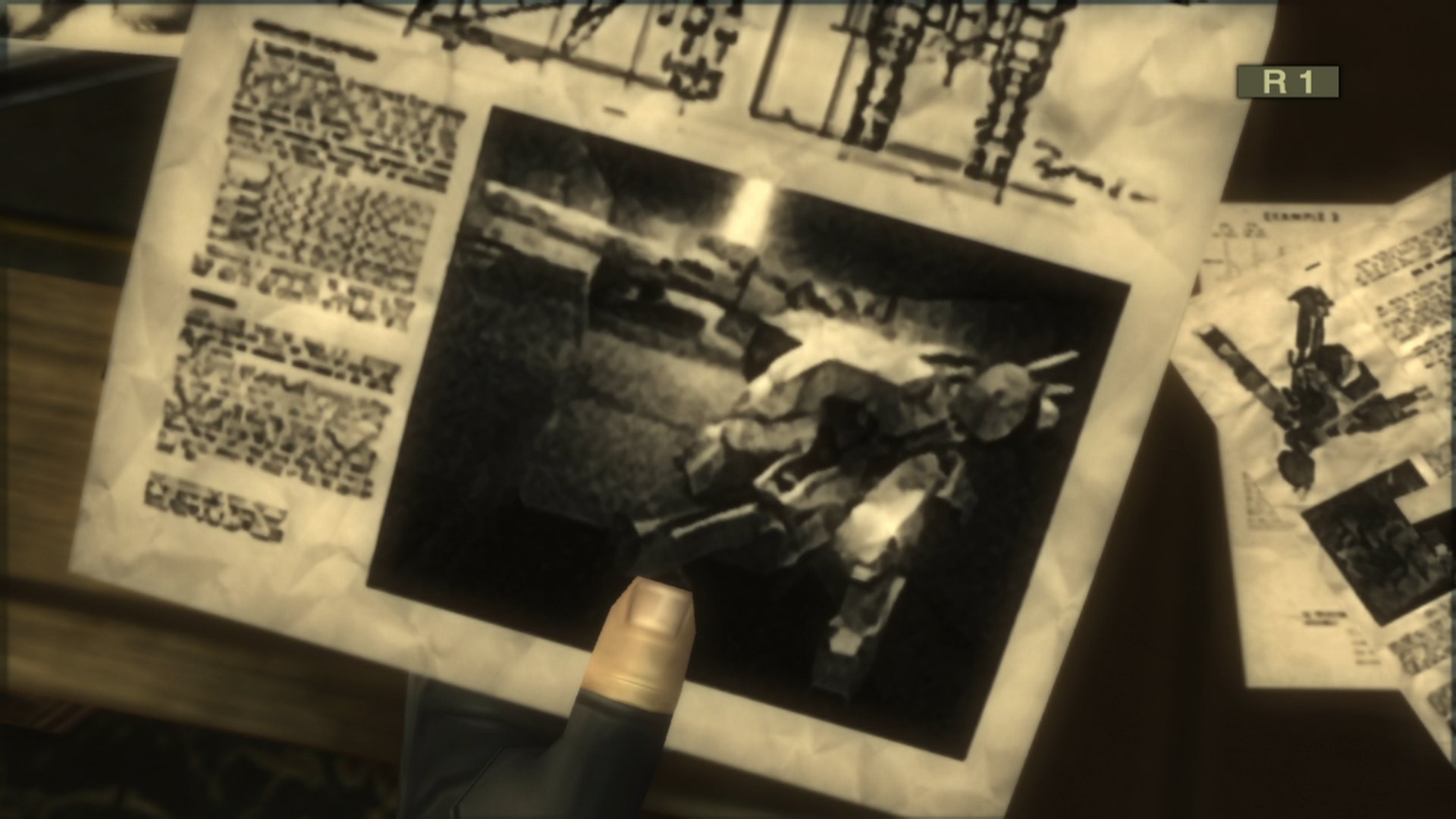 兵隊 Foooosen ふうせんさん色々検証して頂いてありがとうございます ふうせんさんのおかげでmgs3のグラーニンの模型を思い出して確認していたのですが スネークがグラーニンの メタルギアの資料を主観で眺めていた時の画像のrexの形がmgs4のフラッシュ