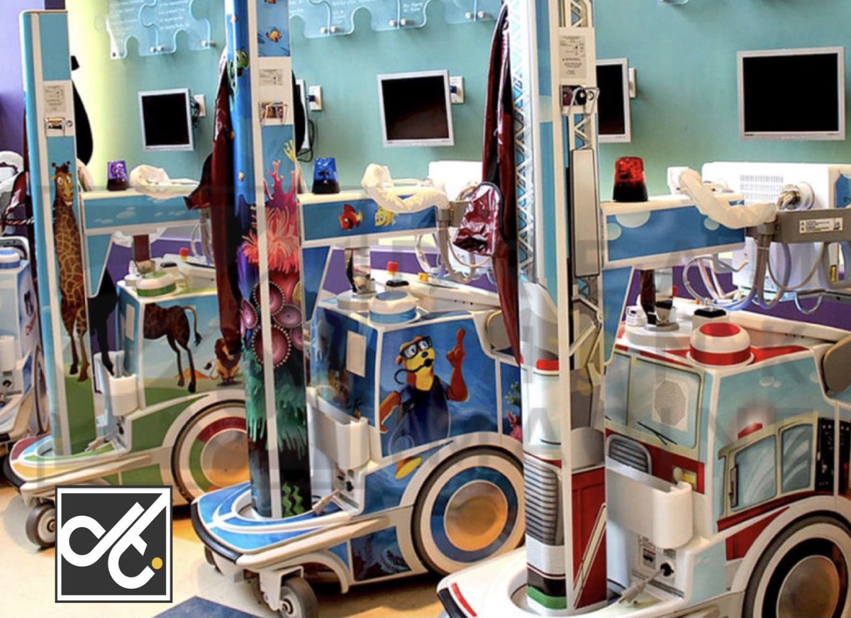 Imagine arriving in the patient’s room with a unit that has colorful, vibrant, fun designs and helps turn what can be a stressful exam in to a positive experience.  

#patientexperience #mobileunit #xray #radiology #hospitals #calmingvibes  #pediatrics  #siemens #ge #agfa #cannon
