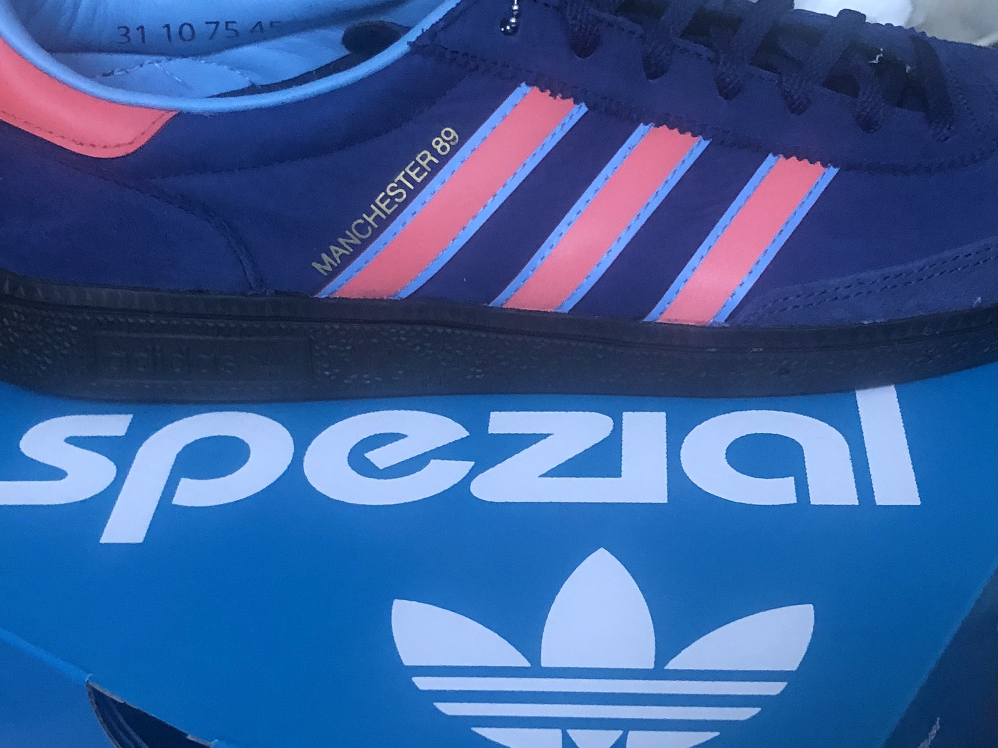 Kevin Cummins on Twitter: "Brilliant Manchester 89 trainers from #adidas # spezial - '89 of course was a 'spezial' year for #ManCity, as we beat  United 5-1 on 23 Sept. Great shoes from #