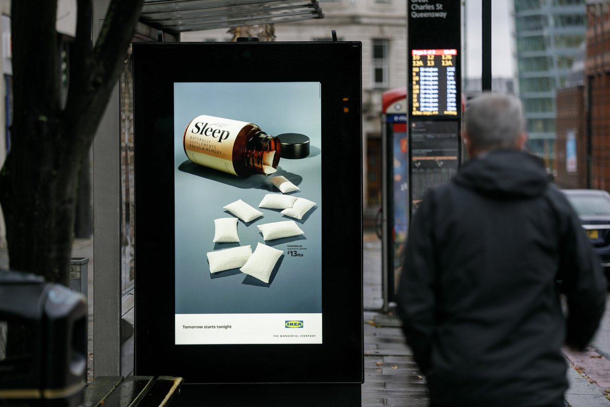 Just love this by <a href="/IKEAUK/">IKEA UK</a> by <a href="/motherlondon/">Mother London</a>, <a href="/vizeumUK/">Vizeum UK</a> &amp; <a href="/Posterscope/">Posterscope</a>. Got to be one of my favorite 2020 #Ads #creativity #media #OOH #DOOH