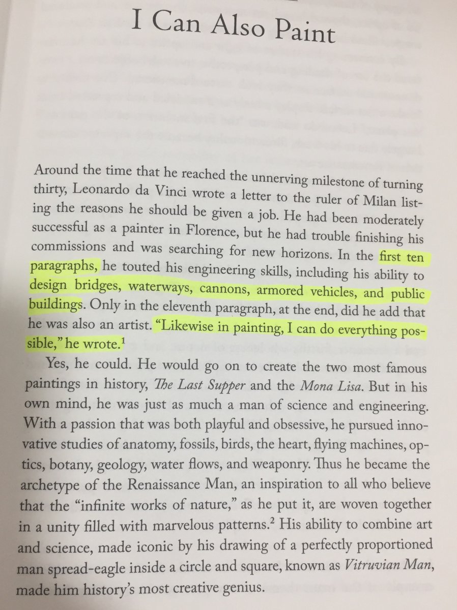 He was more than just a painter In his mind, He was just a man of science and engineering. At the age of 30, He applied for a job and only in the 11th paragraph he shared that he can paint too 