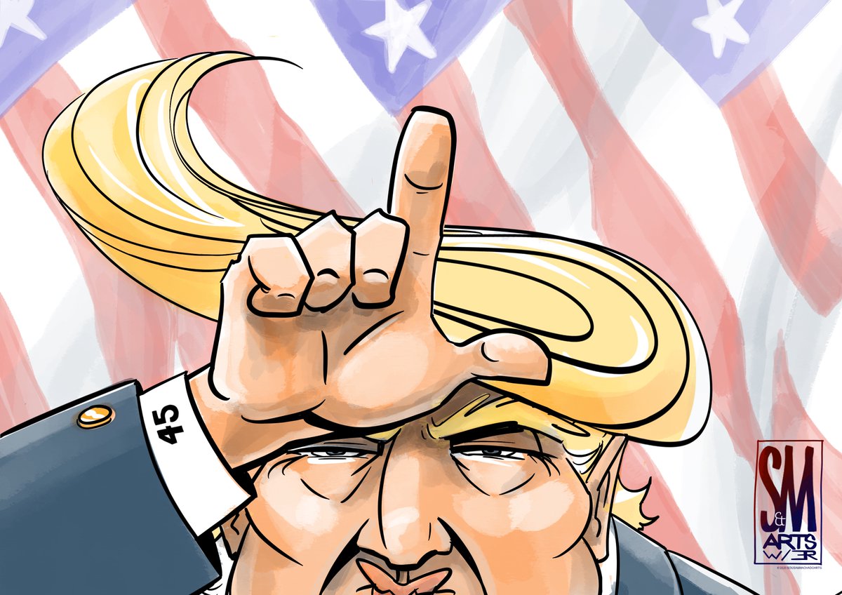 Sam Machado (@samscenarist) on Twitter photo Not Winning! by <a href="/theamat/">Cynthia S. Machado</a> and me. Presidential self-pardon after a brief fundraising period to come. #Trump #cartoons #LoserInChief #notwinning #presidentialpardonforpay Not Winning! by <a href="/theamat/">Cynthia S. Machado</a> and me. Presidential self-pardon after a brief fundraising period to come. #Trump #cartoons #LoserInChief #notwinning #presidentialpardonforpay