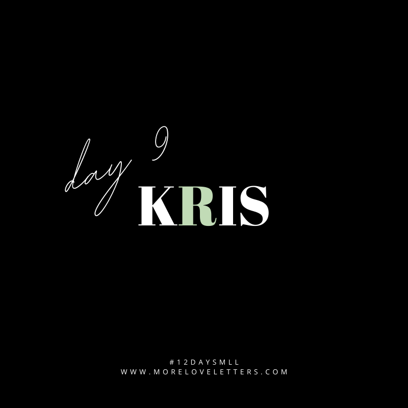 Day 09 // And on the ninth day of 12 Days, meet Kris. 🖤  "Kris has had a really tough year. In April, her husband was suddenly diagnosed with an aggressive cancer, and he passed away in early September..." buff.ly/33KhiZN