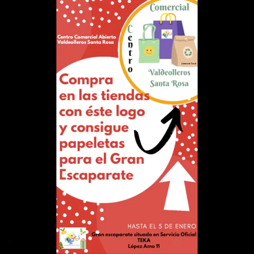 MIGRA_TECNO's tweet photo. Haz tu compra en Migra Tecnopapelerías y consigue participaciones para el sorteo del #granescaparate del centro comercial abierto #ValdeollerosSantarosa valorado en más de 6500€ que se realizará el día 5 de enero.

Más información en tienda. https://t.co/tk4ZP8NN3z