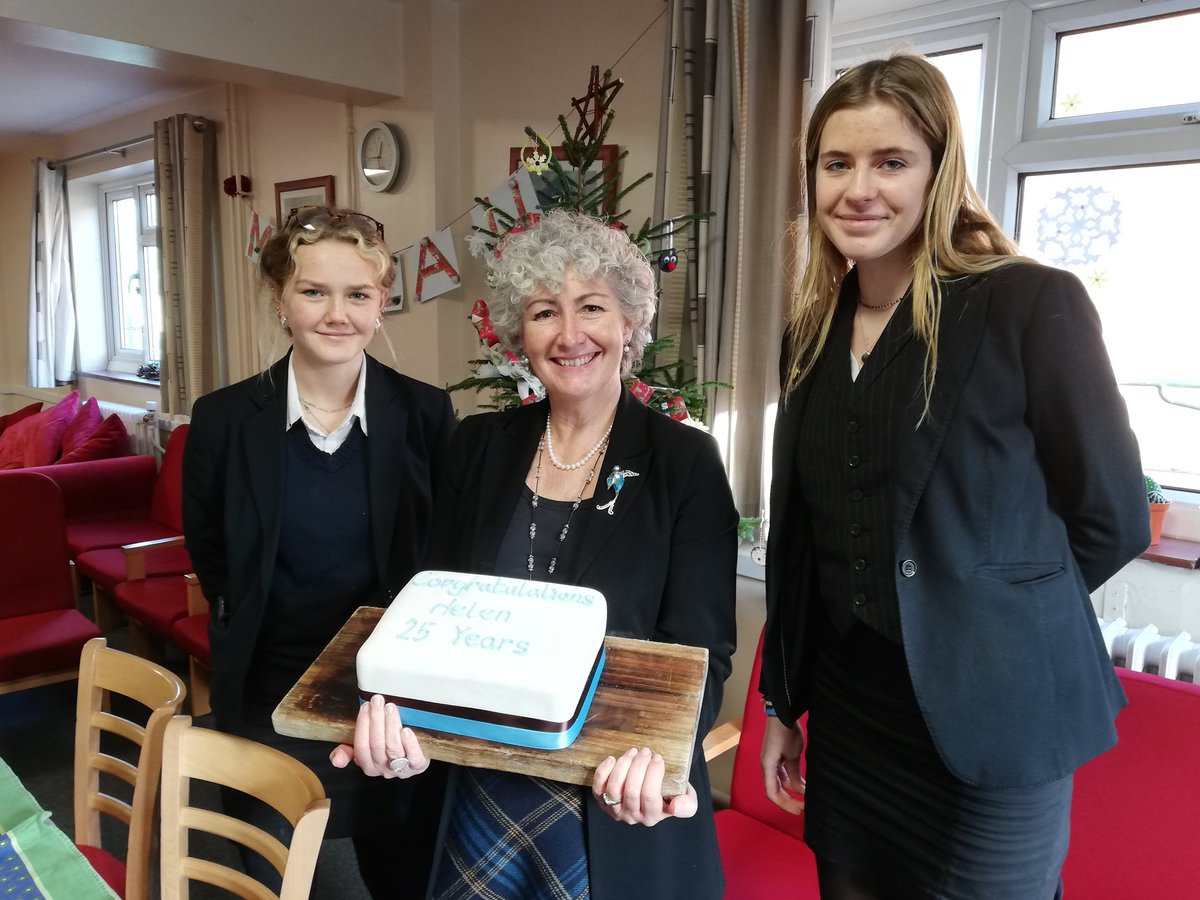 25 years of teaching at Framlingham college. Congratulations Mrs M 🥳