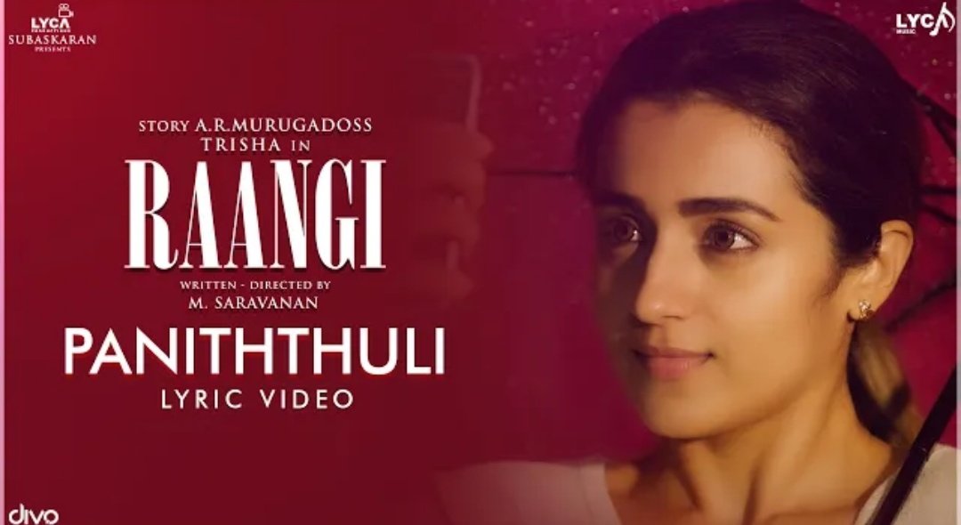 southfdfs's tweet photo. Here is the #Paniththuli 💧First Single from @trishtrashers's #Raangi
https://t.co/Vd8DREzSrK
@Saravanan16713
@shakthi_dop
@Chinmayi
@KaviKabilan2
@CSathyaOfficial
@LycaProductions
@divomovies
@teamaimpr #TrishaKrishnan #Trisha https://t.co/1axArmSRKT