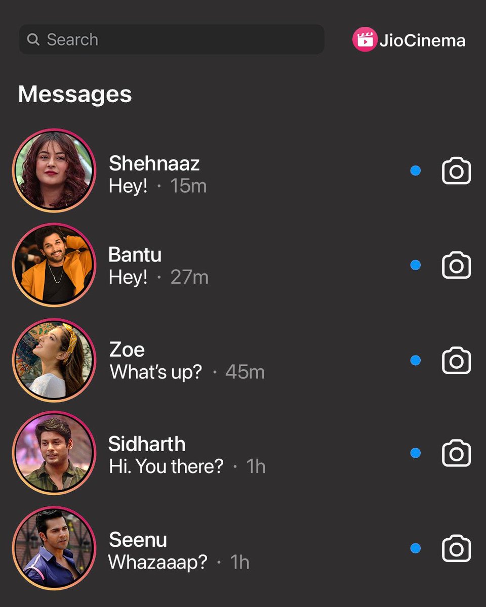 HotstarReality's tweet photo. You’re replying to whose messages? 💬
#shehnaazgill #alluarjun #saraalikhan #sidharthshukla #varundhawan #biggboss #shehnaazians #shehnaazkaurgill #sidnaaz https://t.co/zmF6TQfKh1