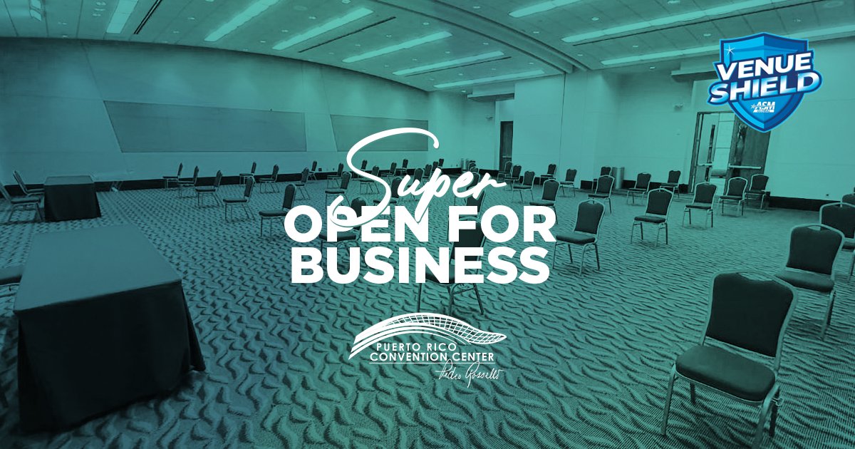 Continuamos proveyendo y asegurando el más alto nivel de limpieza y seguridad para nuestro personal, huéspedes y comunidades. Para conocer más, visita prconvention.com

#DoneSafely #VenueShield #DoyourThing