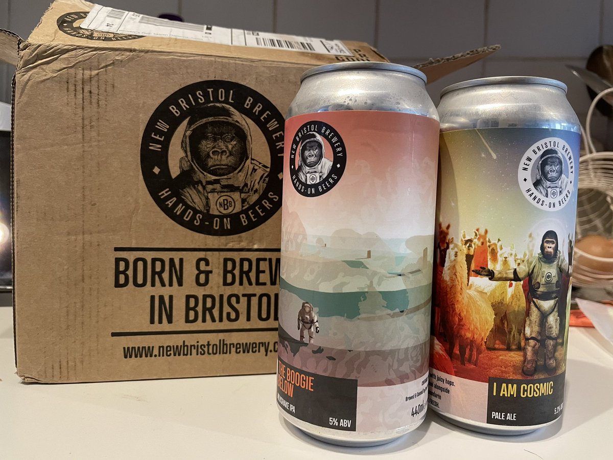 RedfordJones's tweet photo. Another stunning selection delivered to Shrewsbury this morning by @NewBristol. Fast becoming one of my fave breweries https://t.co/TKbspGhkDC