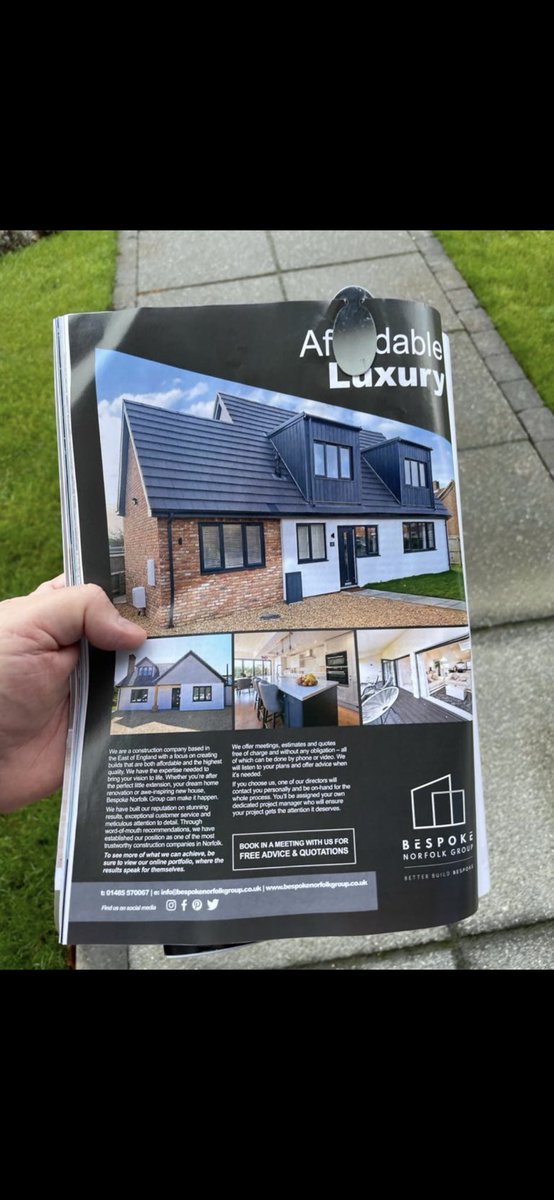 Unbelievable that a company, that blames covid-19 for going bankrupt then leaves a trail of debt (£1.7m to be precise), can legally phoenix itself, then has the front to advertise in <a href="/NorfolkMagazine/">Norfolk Magazine</a> saying they are one of the most trustworthy construction companies in Norfolk 😂