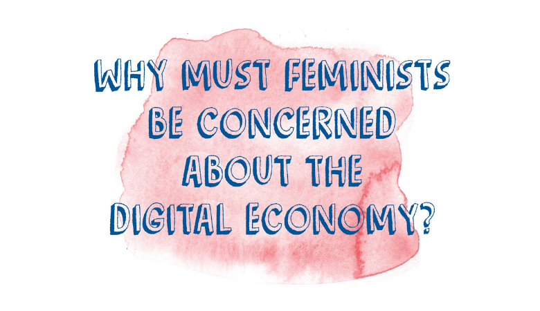 This  #framework explores the identifies the  #BigTech-led restructuring of the global  #economy & addresses it by envisioning a  #feminist  #DigitalEconomy. It begins by answering the question: Why must  #feminists be concerned about the  #Digital Economy? (2/15)  #FutureofWork