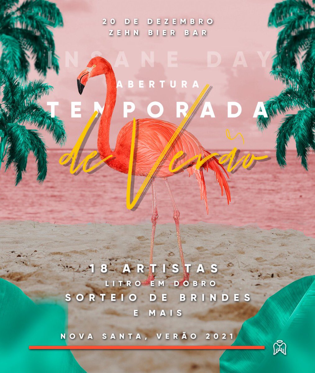 novasantasc's tweet photo. 20 de Dezembro / Domingo

Abertura da temporada de Verão 2021 - Nova Santa 

INSANE DAY - Line Up 😎
Faça sua reserva com uma de nossas promoters, ou no telefone (47)9 8902-3905

Vem com a gente, vem com a Nova Santa. https://t.co/4gG5k4uD7T