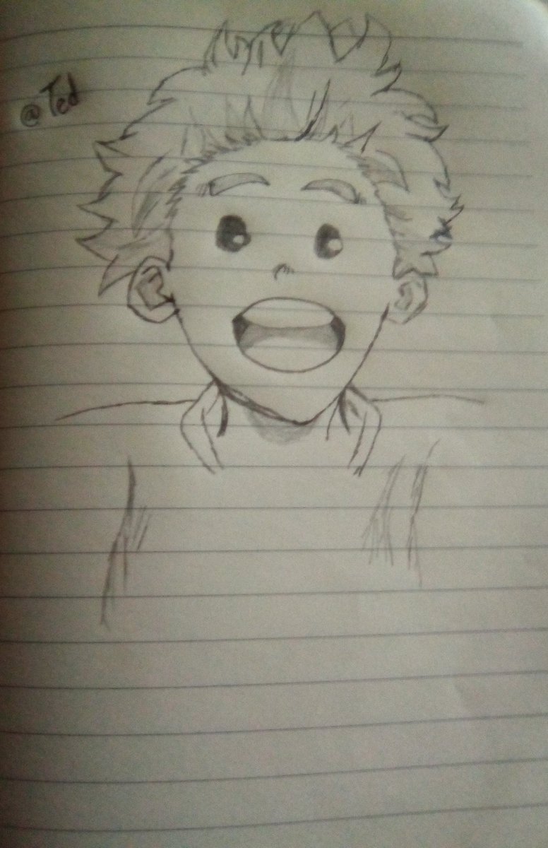 Ted00491959's tweet photo. I tried drawing Mirio from Boku no Hero Academia and it turned out like dis Sha 🙃😊 https://t.co/2Z09Ok8ILE
