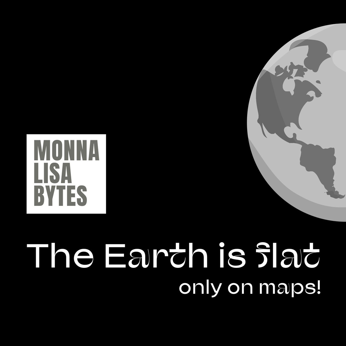 Do you think that there is only one map of the Earth? That Russia is bigger than Africa? Or that Italy is as big as Egypt and Europe is bigger than Australia? Then you should sign up for our newsletter! monnalisabytes.us19.list-manage.com/subscribe?u=8c…
