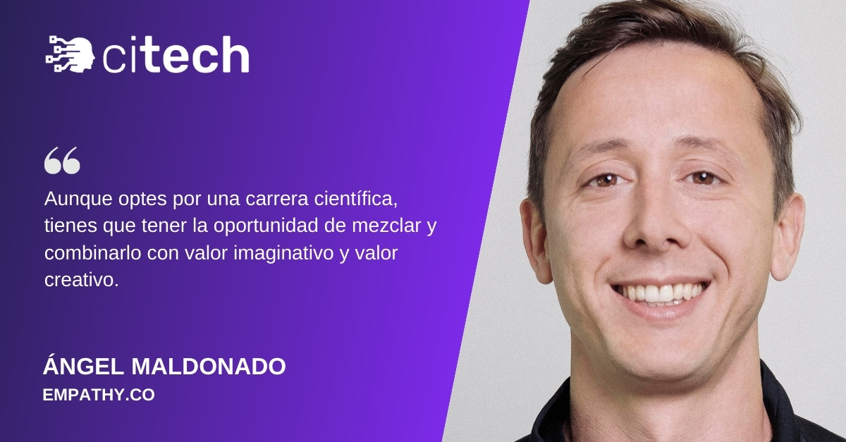 conectindustria's tweet image. 💡 #CITECH2020 | @angelmaldonado, CEO de @EmpathyCo_, será uno de los ponentes de la mesa redonda &quot;Talento Tecnológico&quot; que tendrá lugar el jueves 17 de diciembre a las 10:15h.

✍️ Más info e inscripción: citech.es

@Citech_es