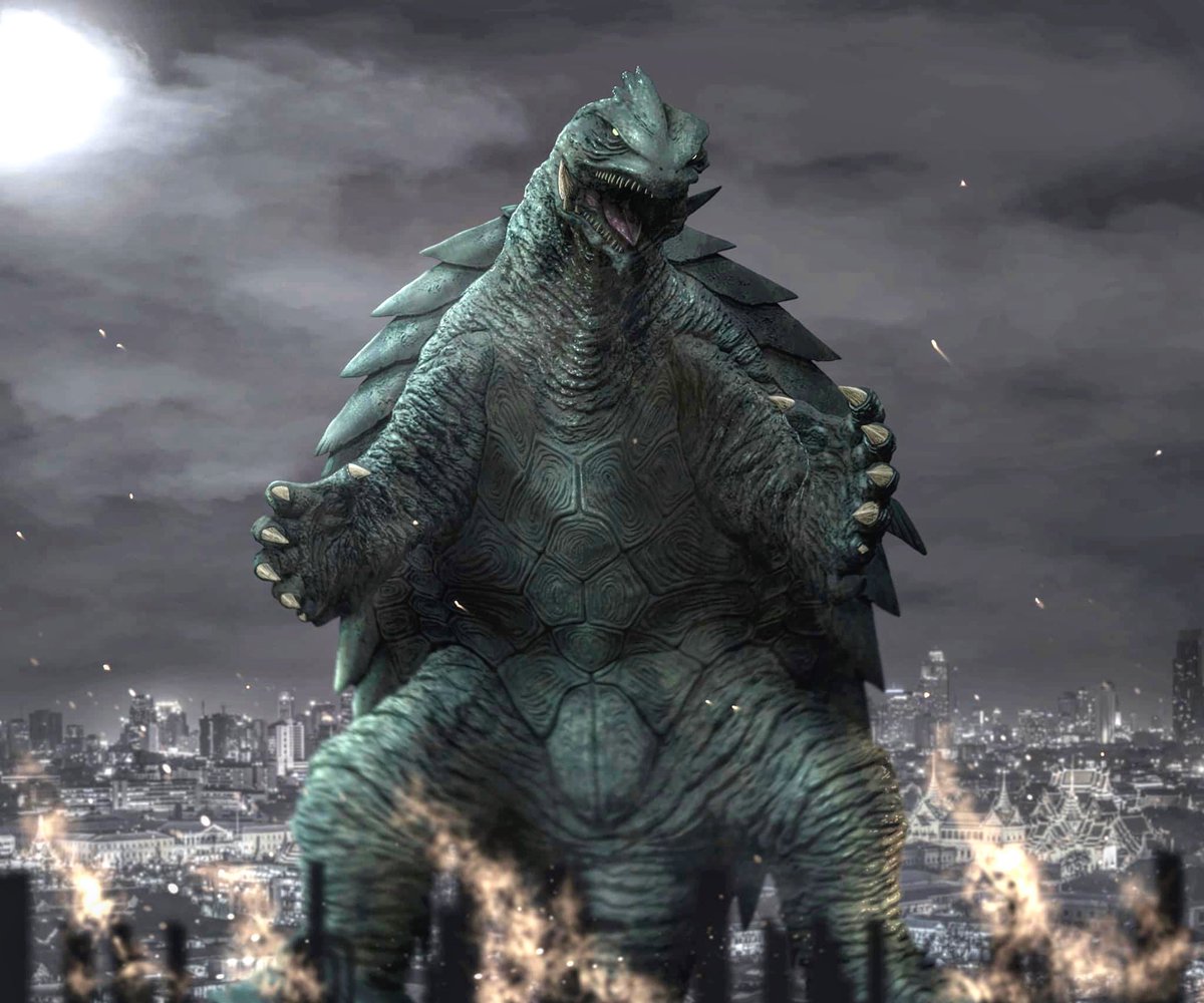 黒龍工房 Kokuryu Studio おお 背景加わるといい感じですね パッケージにしたいくらいです ガメラって海外でも人気なんですね ガメラ 黒龍工房 T Co Mve9sw1wb7 Twitter