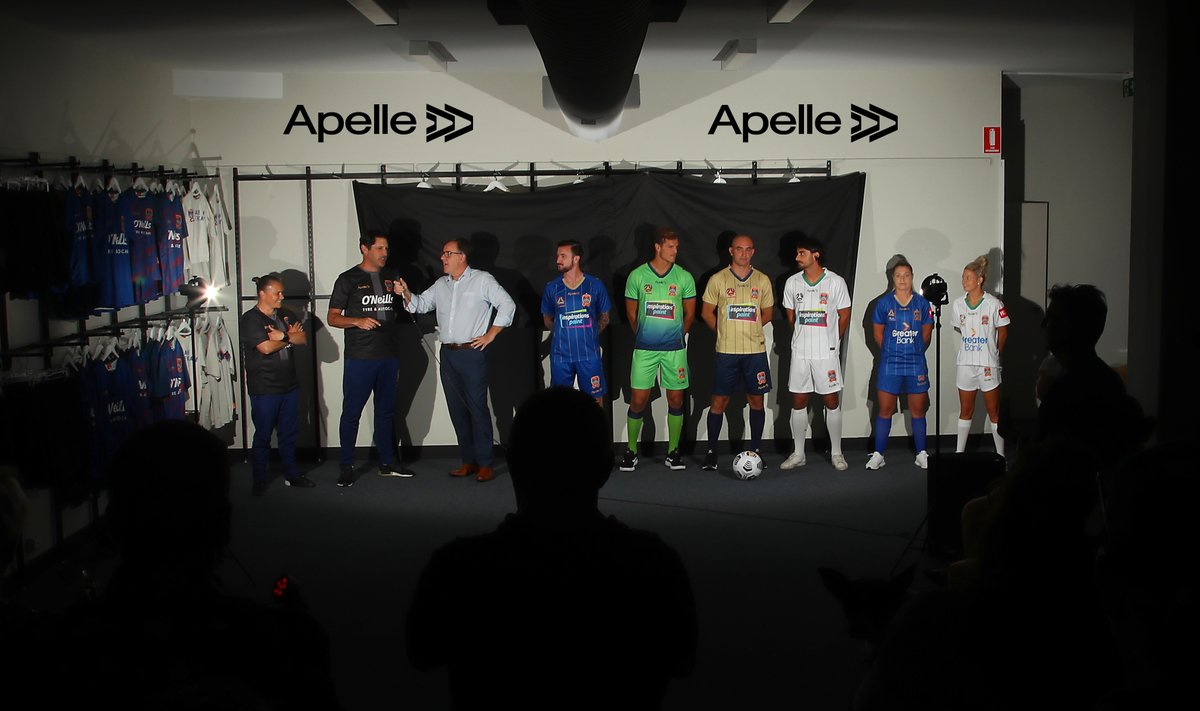 NewcastleJetsFC's tweet photo. Some snaps from our Official 2020/21 kit launch at the new Apelle Merchandise Store this afternoon.
The new retail store open their doors tomorrow morning at 9am sharp. The online store - /bit.ly/386gVKs - also will be up and running from tomorrow morning. https://t.co/VChauPLI4y
