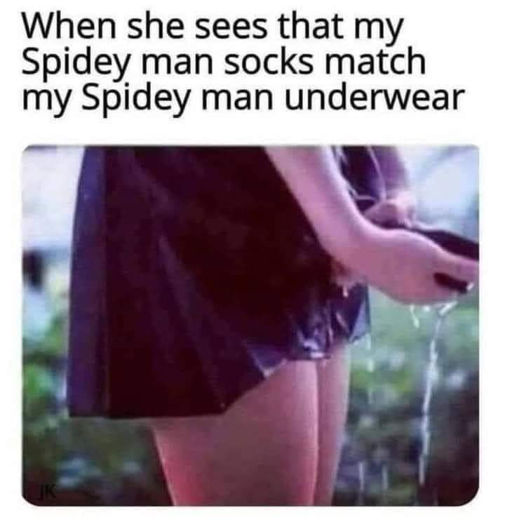 DandVgaming's tweet photo. Sometimes it's hard being me #spidey #memes #funny https://t.co/jj4pCbtGfy